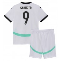 Camisa de time de futebol Áustria Marcel Sabitzer #9 Replicas 2º Equipamento Infantil Europeu 2024 Manga Curta (+ Calças curtas)